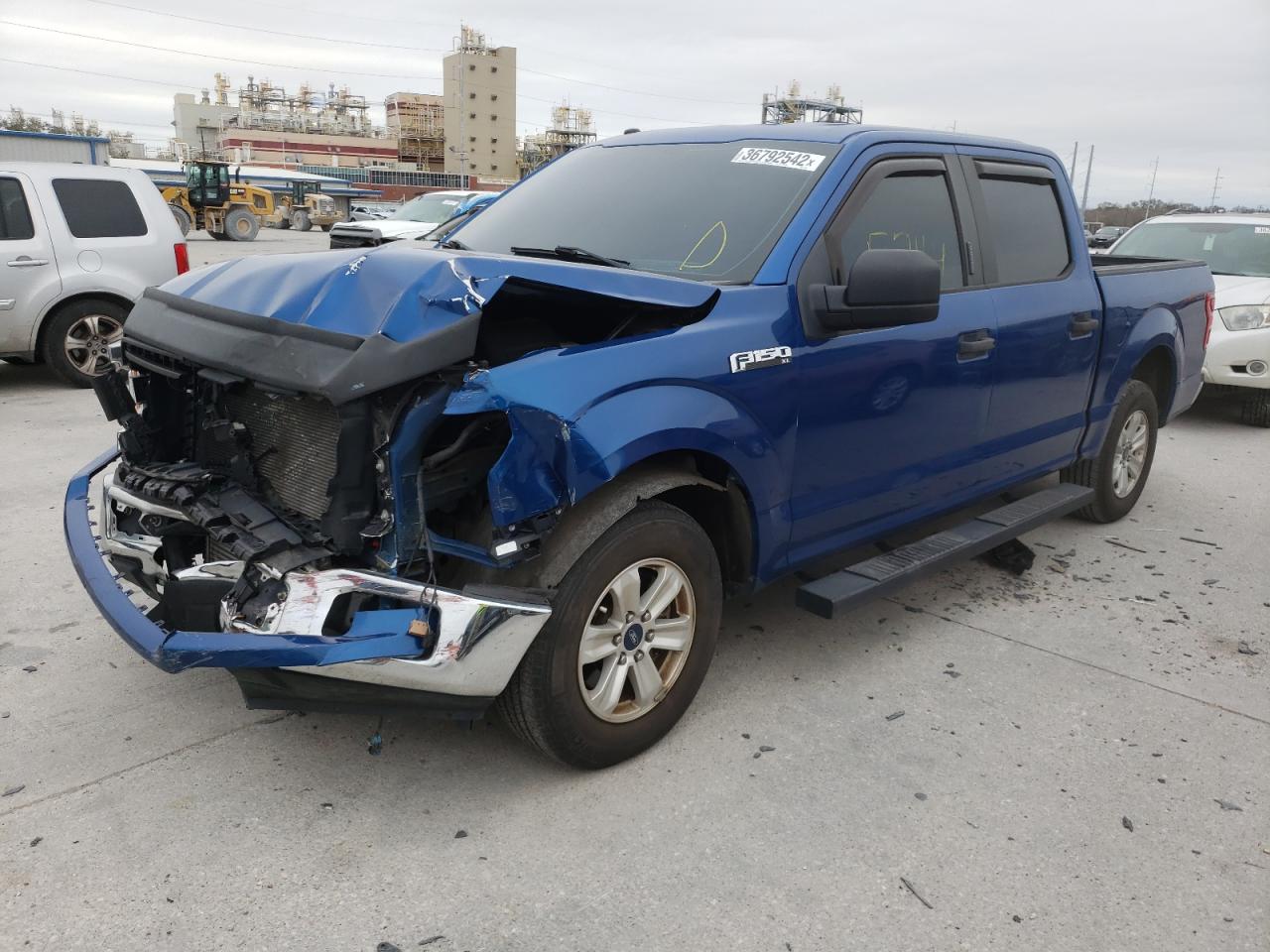 Photo 2 from auction – 2018 FORD F150 SUPER with VIN 1FTEW1CP4JFC86226