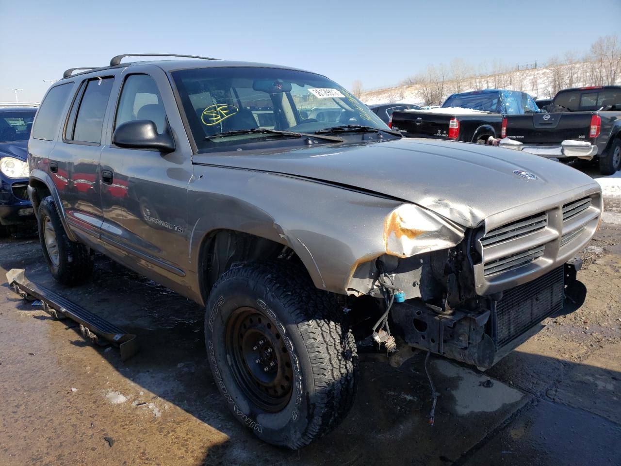 DODGE DURANGO 2001 with VIN 1B4HS28Z81F532717 - Photo from auction