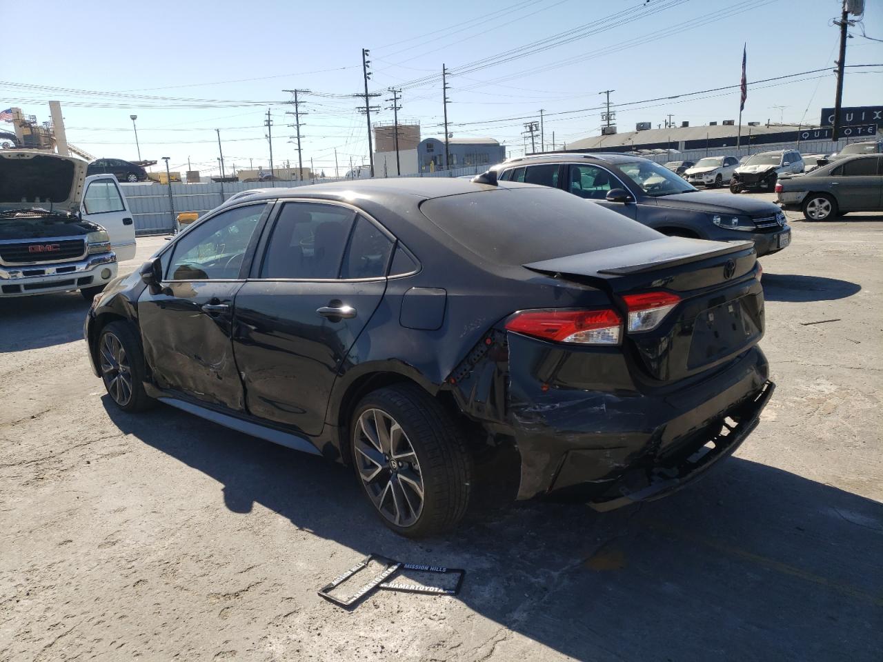 Photo 3 from auction – 2021 TOYOTA COROLLA SE with VIN 5YFS4MCE0MP089513