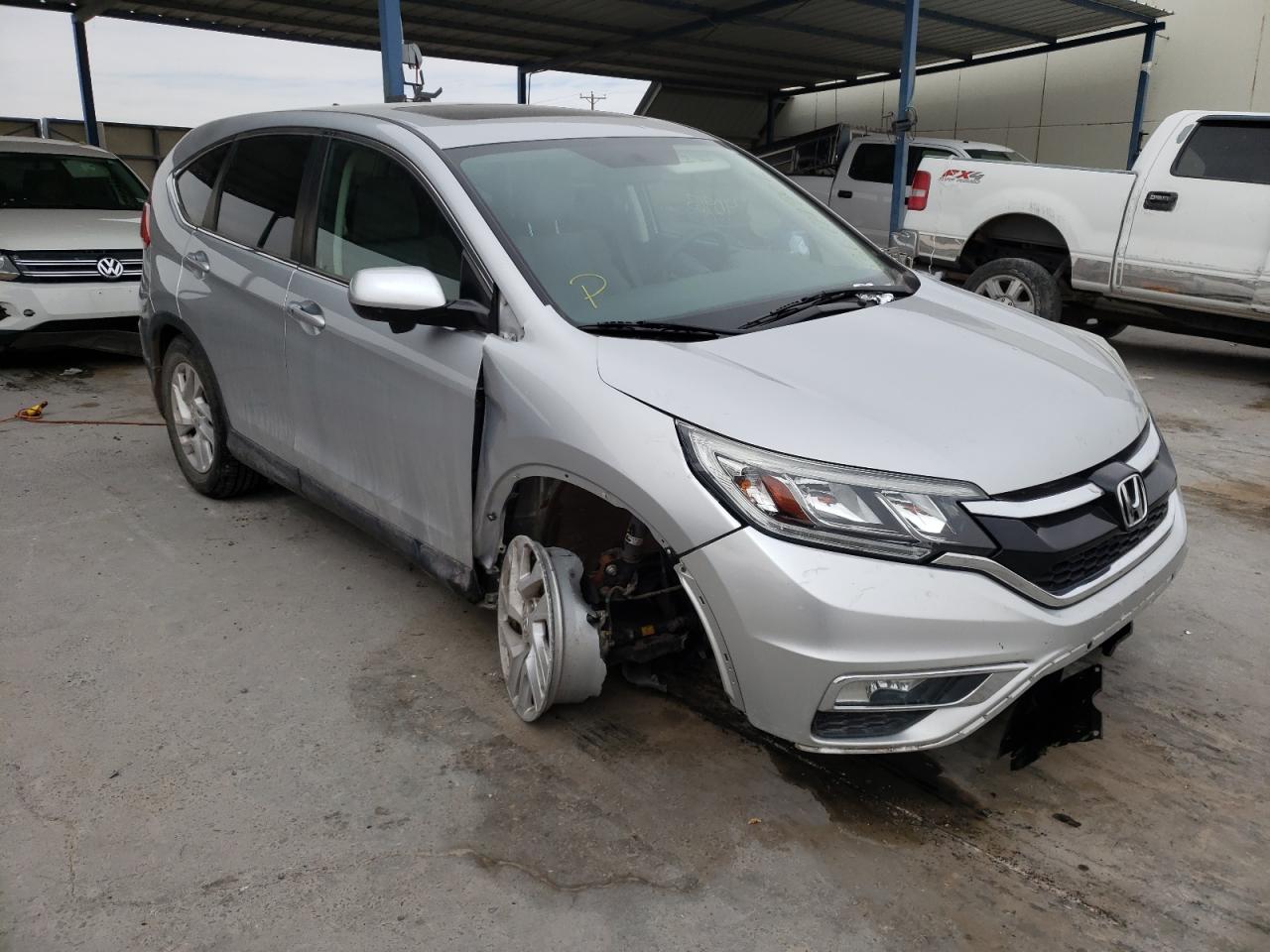 HONDA CR-V EX 2015 with VIN 3CZRM3H55FG700267 - Photo from auction