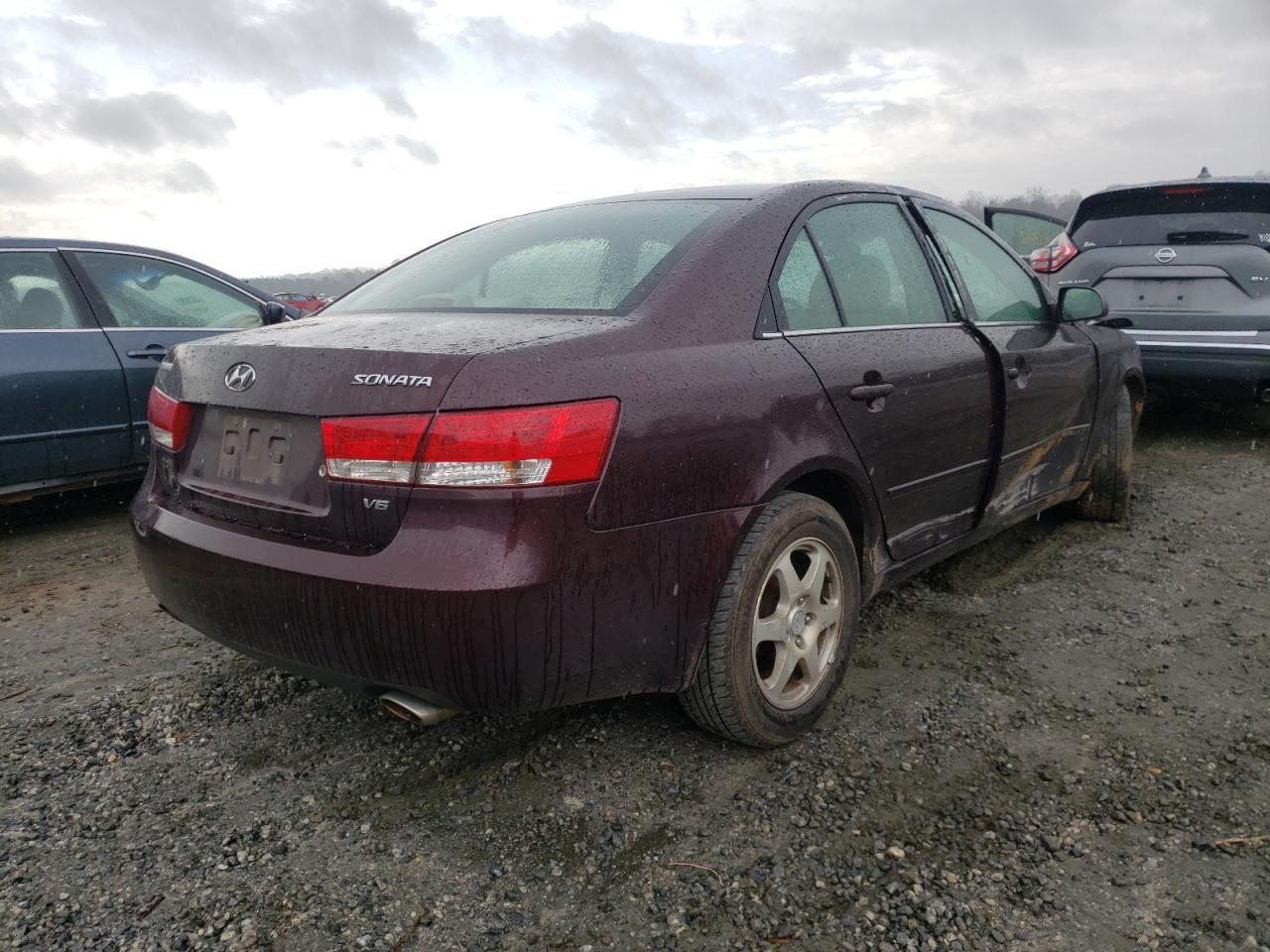 Photo 4 from auction – 2006 HYUNDAI SONATA GLS with VIN 5NPEU46F76H085167
