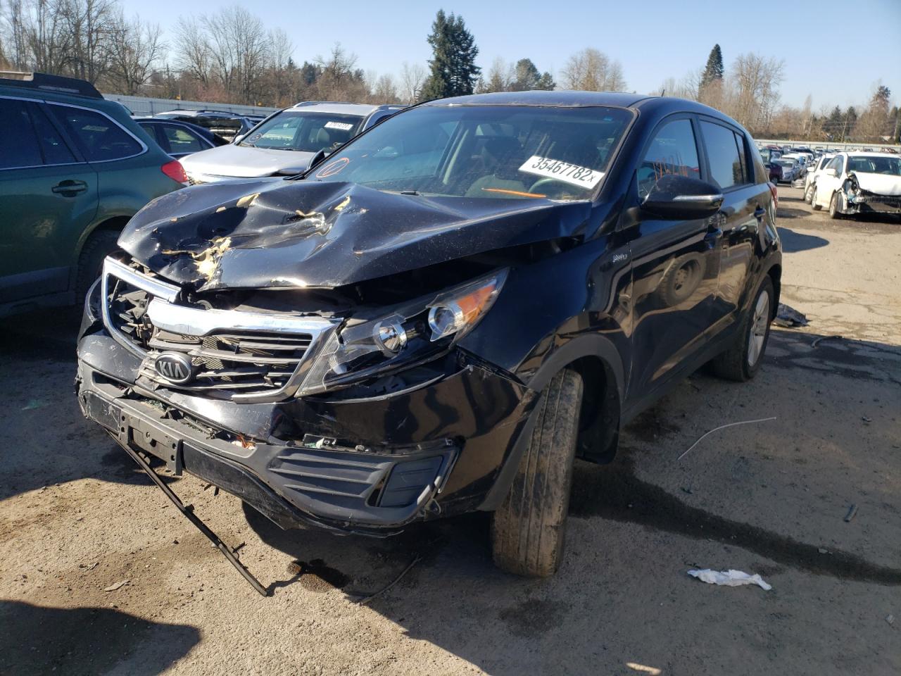 Photo 2 from auction – 2012 KIA SPORTAGE L with VIN KNDPBCA21C7217563
