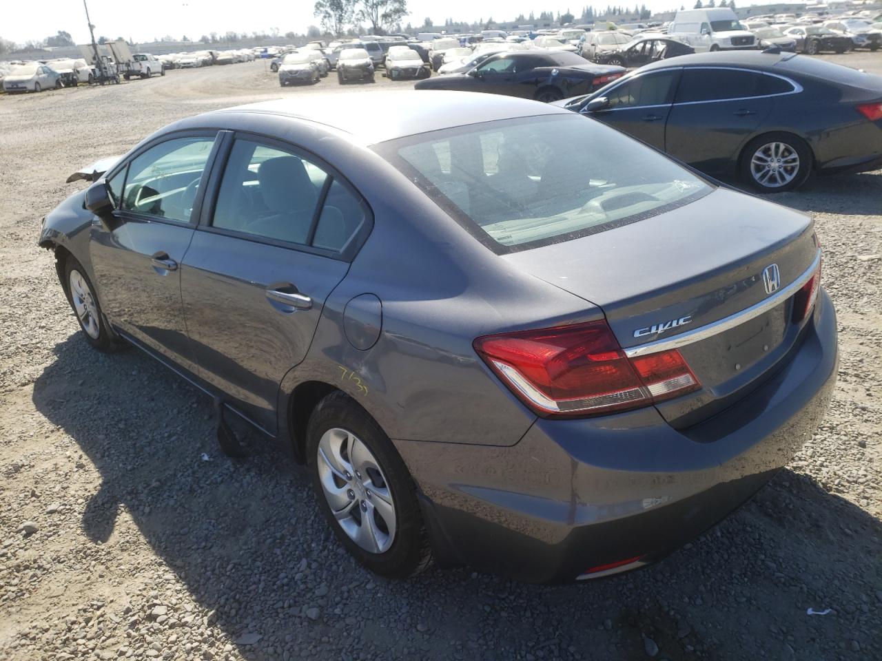 Photo 3 from auction – 2013 HONDA CIVIC LX with VIN 19XFB2F58DE240753