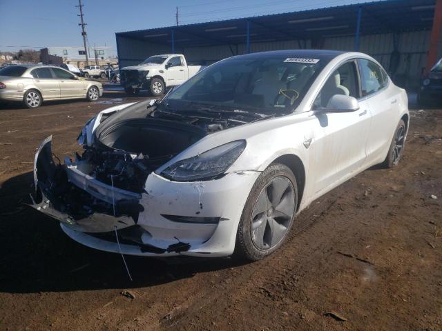 Photo 2 from auction – 2020 TESLA MODEL 3 with VIN 5YJ3E1EB2LF651540
