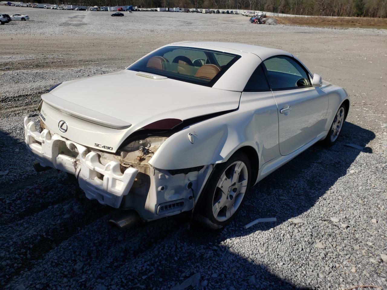 Photo 4 from auction – 2005 LEXUS SC 430 with VIN JTHFN48Y650067835