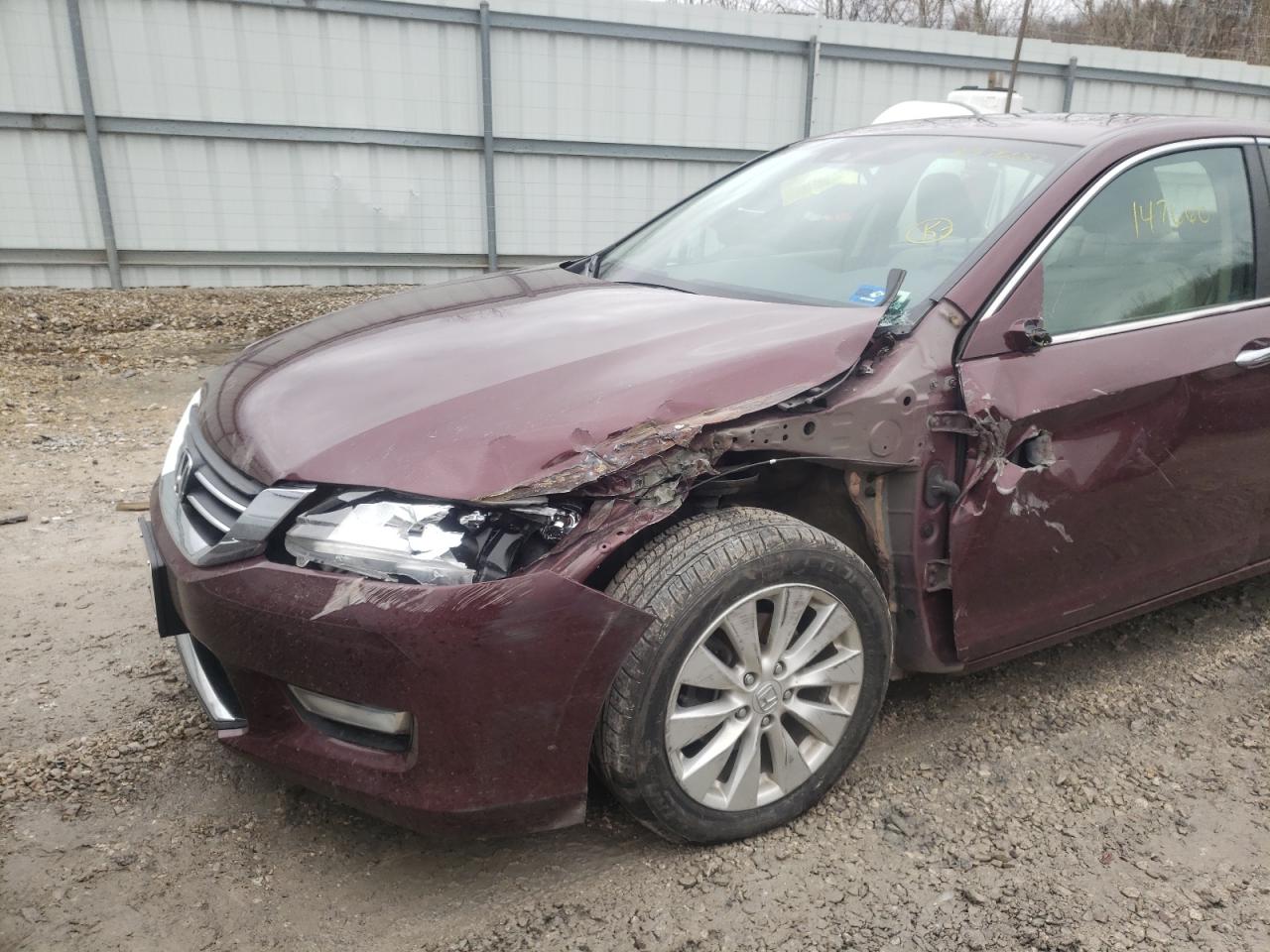Photo 9 from auction – 2013 HONDA ACCORD EXL with VIN 1HGCR2F80DA213639