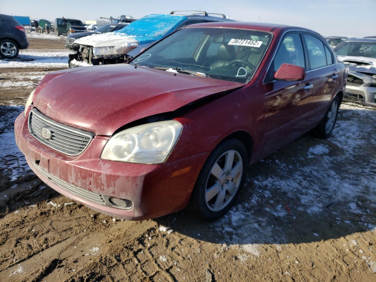 Photo 2 from auction – 2006 KIA OPTIMA LX with VIN KNAGE124465028558