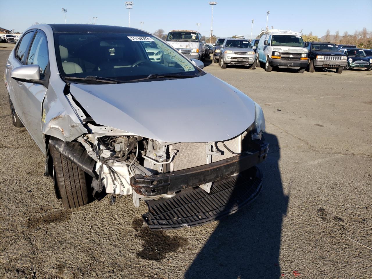 Photo 9 from auction – 2014 TOYOTA COROLLA L with VIN 2T1BURHE5EC132900