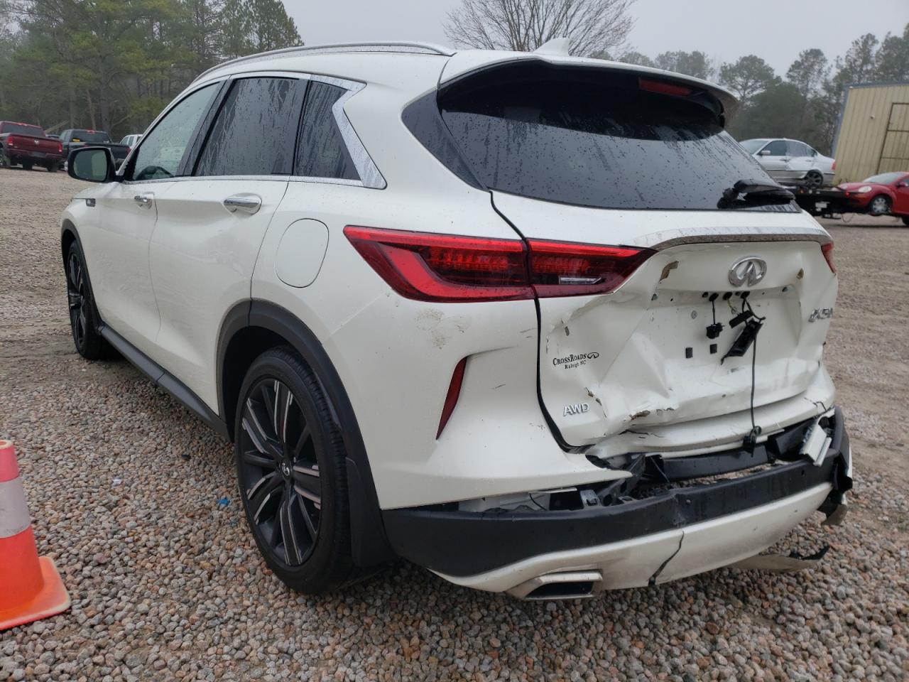 Photo 3 from auction – 2021 INFINITI QX50 LUXE with VIN 3PCAJ5BB6MF115383