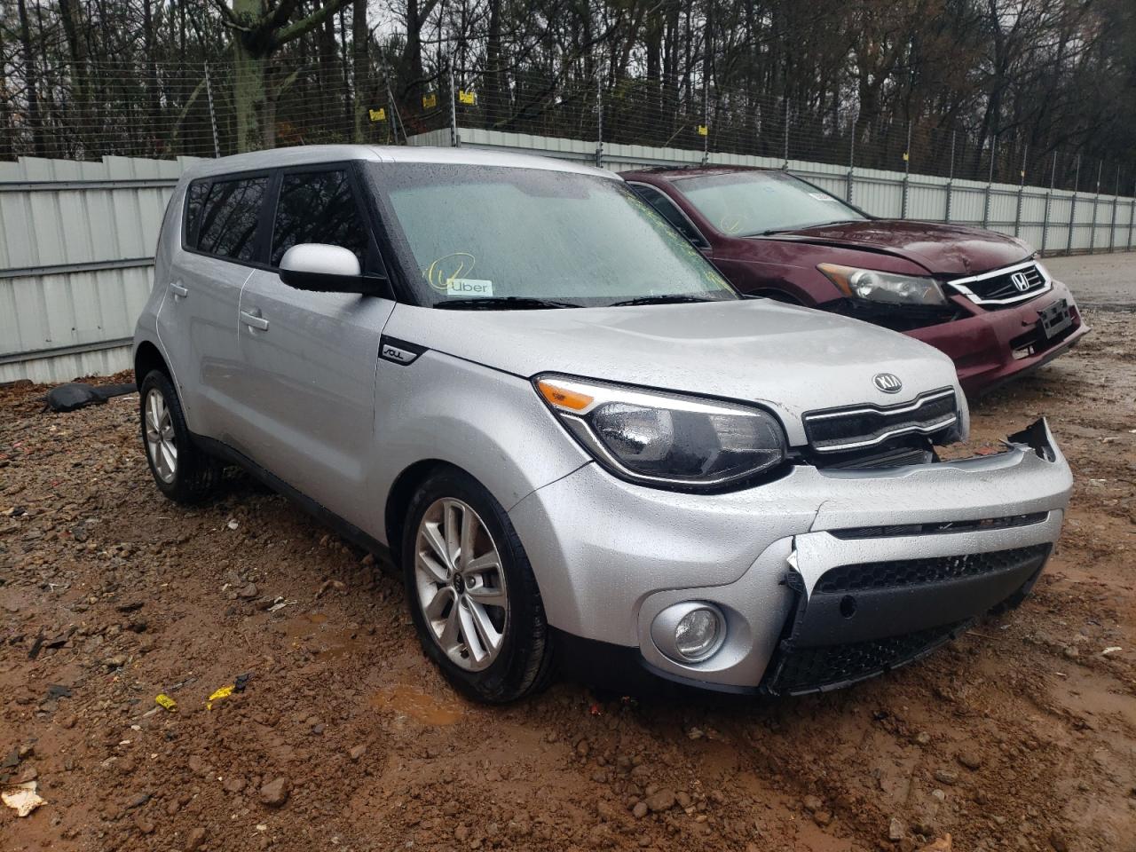 KIA SOUL + 2019 with VIN KNDJP3A58K7015075 - Photo from auction