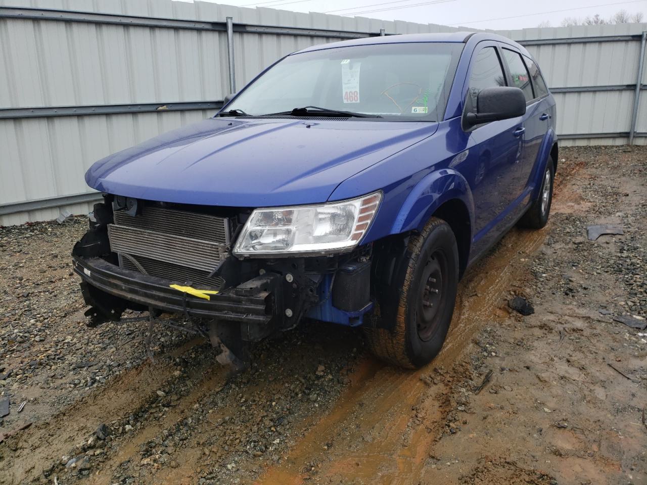 Photo 2 from auction – 2012 DODGE JOURNEY SE with VIN 3C4PDCAB4CT297172
