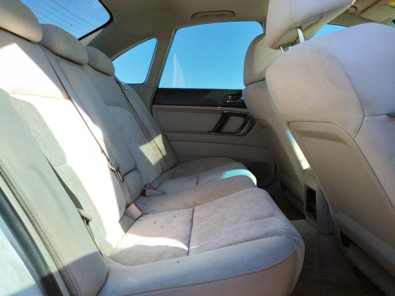 Photo 6 from auction – 2006 SUBARU LEGACY 2.5 with VIN 4S3BL626367218972