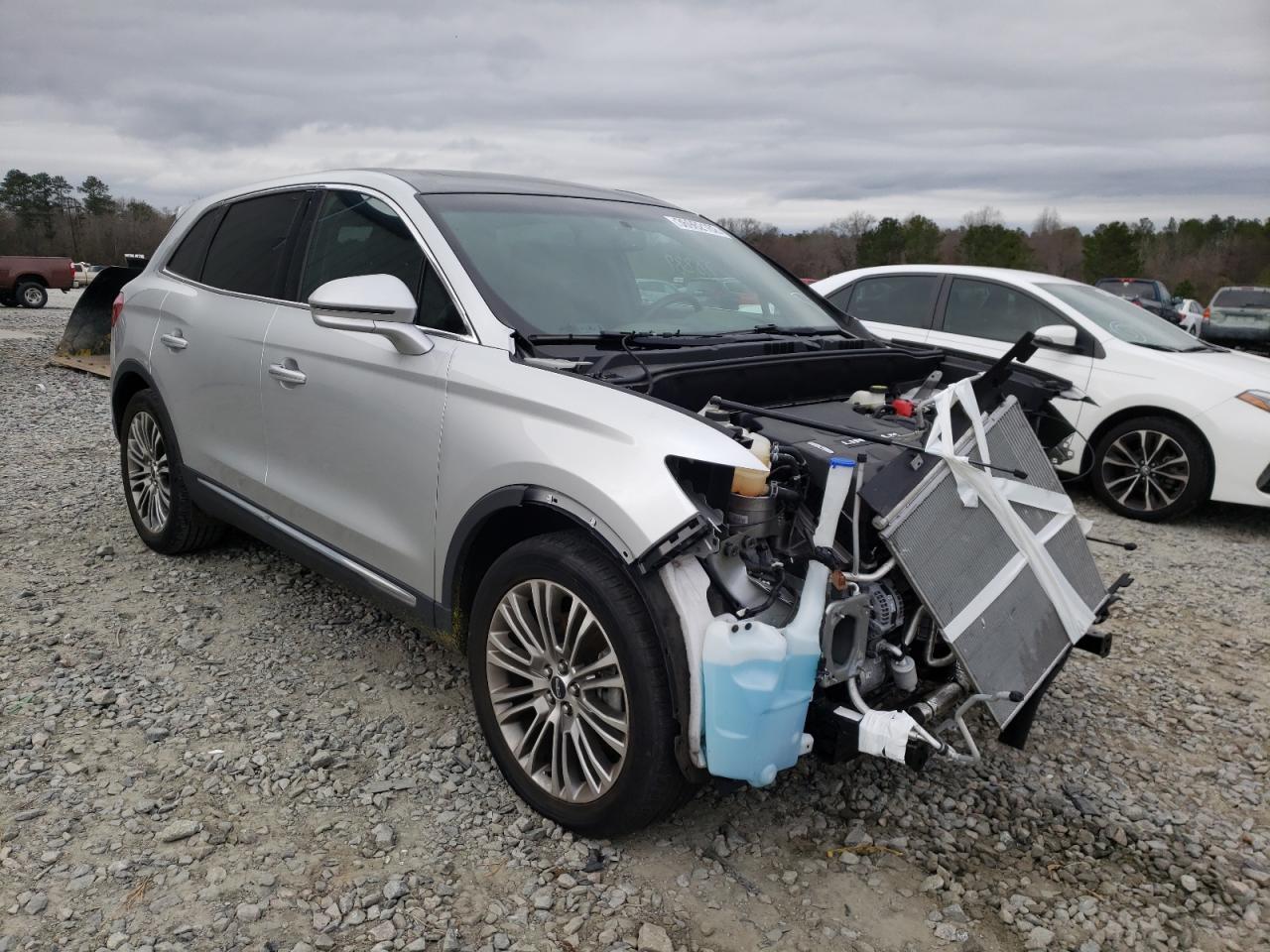LINCOLN MKX RESERV 2016 with VIN 2LMTJ8LRXGBL67077 - Photo from auction