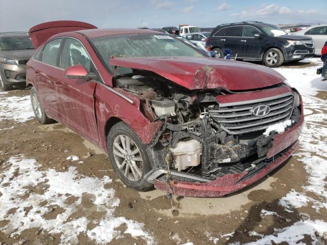 HYUNDAI SONATA SE 2016 with VIN 5NPE24AF9GH393634 - Photo from auction