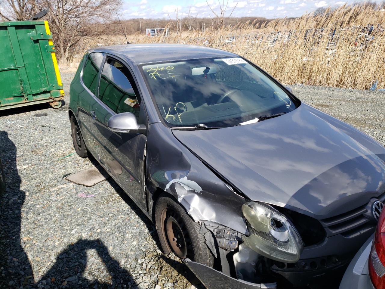 VOLKSWAGEN RABBIT 2009 with VIN WVWBA71K79W083127 - Photo from auction