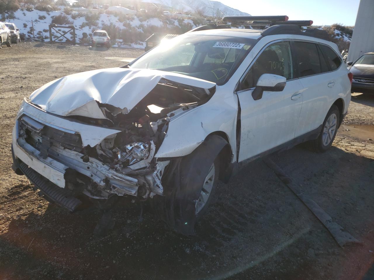 Photo 2 from auction – 2015 SUBARU OUTBACK 2. with VIN 4S4BSAHC4F3273923