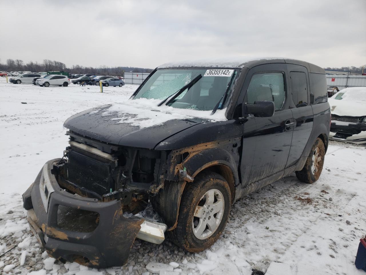 Photo 2 from auction – 2004 HONDA ELEMENT EX with VIN 5J6YH28654L033459