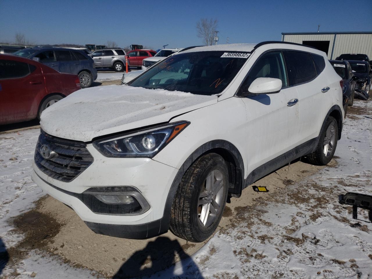 Photo 2 from auction – 2017 HYUNDAI SANTA FE S with VIN 5NMZU3LB1HH005987