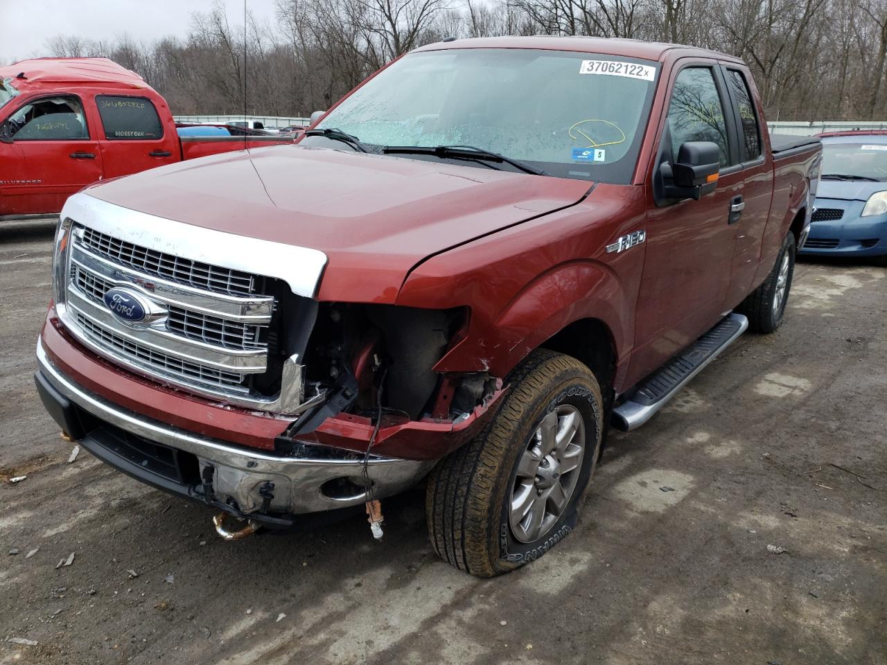 Photo 2 from auction – 2014 FORD F150 SUPER with VIN 1FTFX1EF1EKD02711