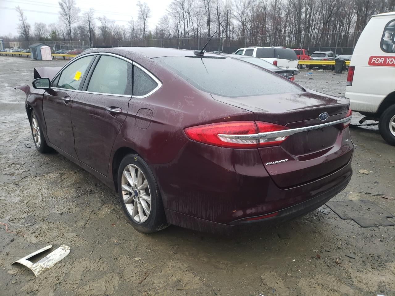 Photo 3 from auction – 2017 FORD FUSION SE with VIN 3FA6P0HD1HR220357