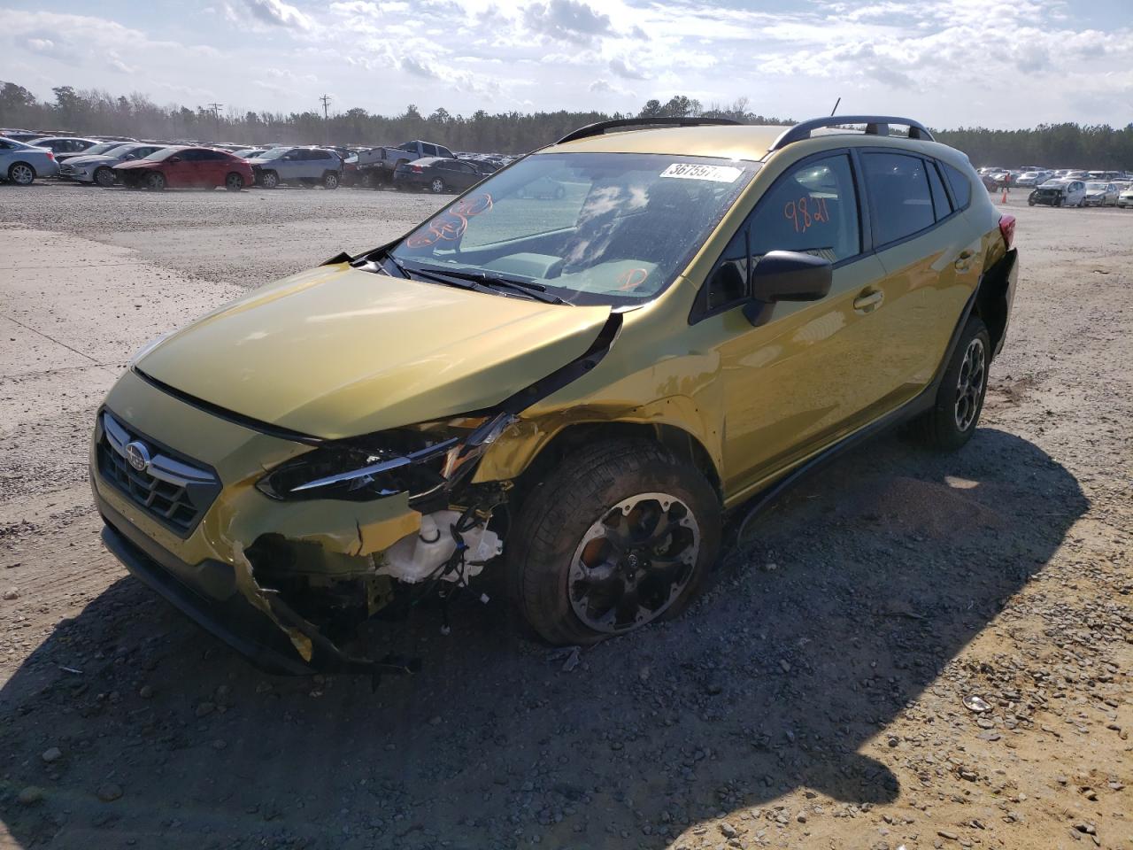 Photo 2 from auction – 2021 SUBARU CROSSTREK with VIN JF2GTABC0MH339028