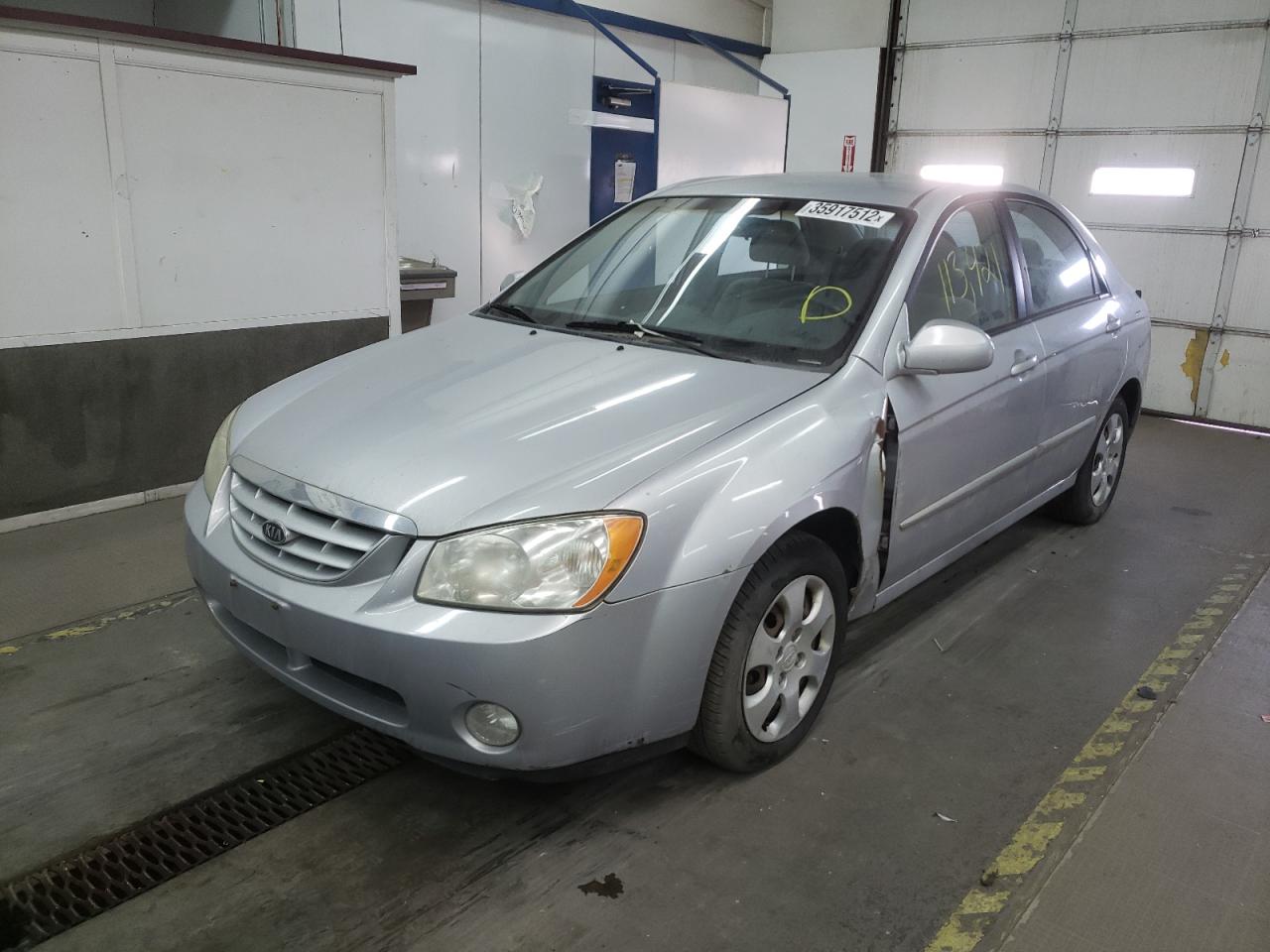 Photo 2 from auction – 2004 KIA SPECTRA LX with VIN KNAFE121345041381