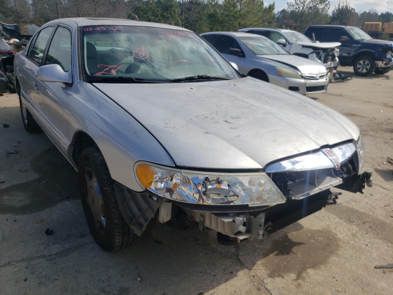 LINCOLN CONTINENTA 2002 with VIN 1LNHM97V82Y644746 - Photo from auction