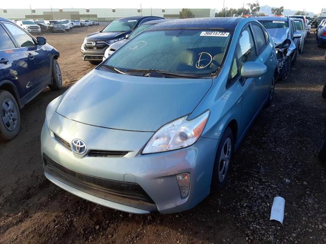 Photo 2 from auction – 2012 TOYOTA PRIUS with VIN JTDKN3DU3C5478526
