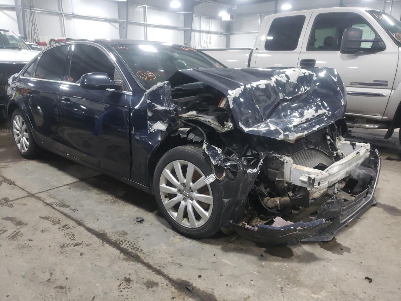 AUDI A4 PREMIUM 2013 with VIN WAUAFAFL7DN030452 - Photo from auction