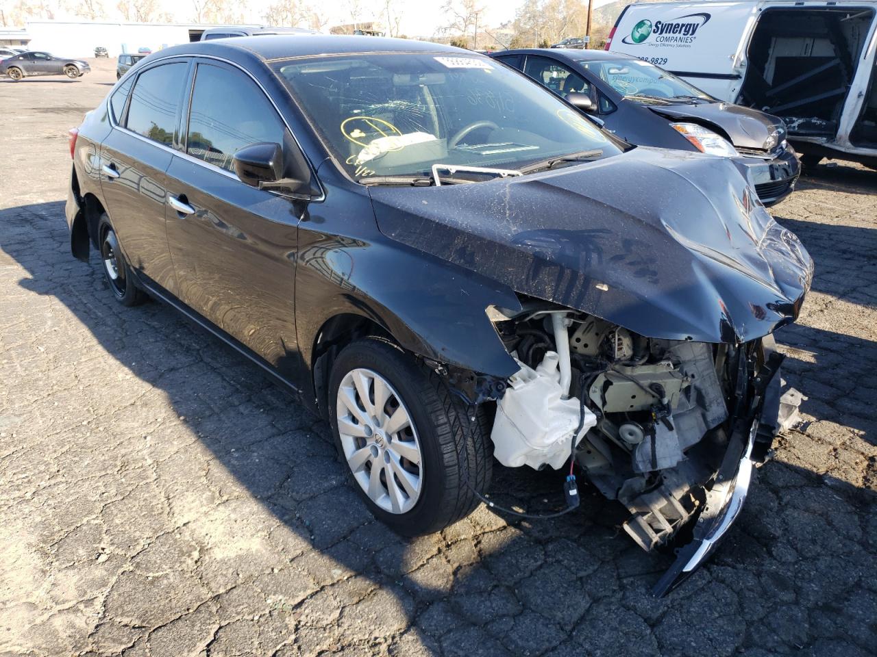 Photo 1 from auction – 2017 NISSAN SENTRA S with VIN 3N1AB7AP4HY283624