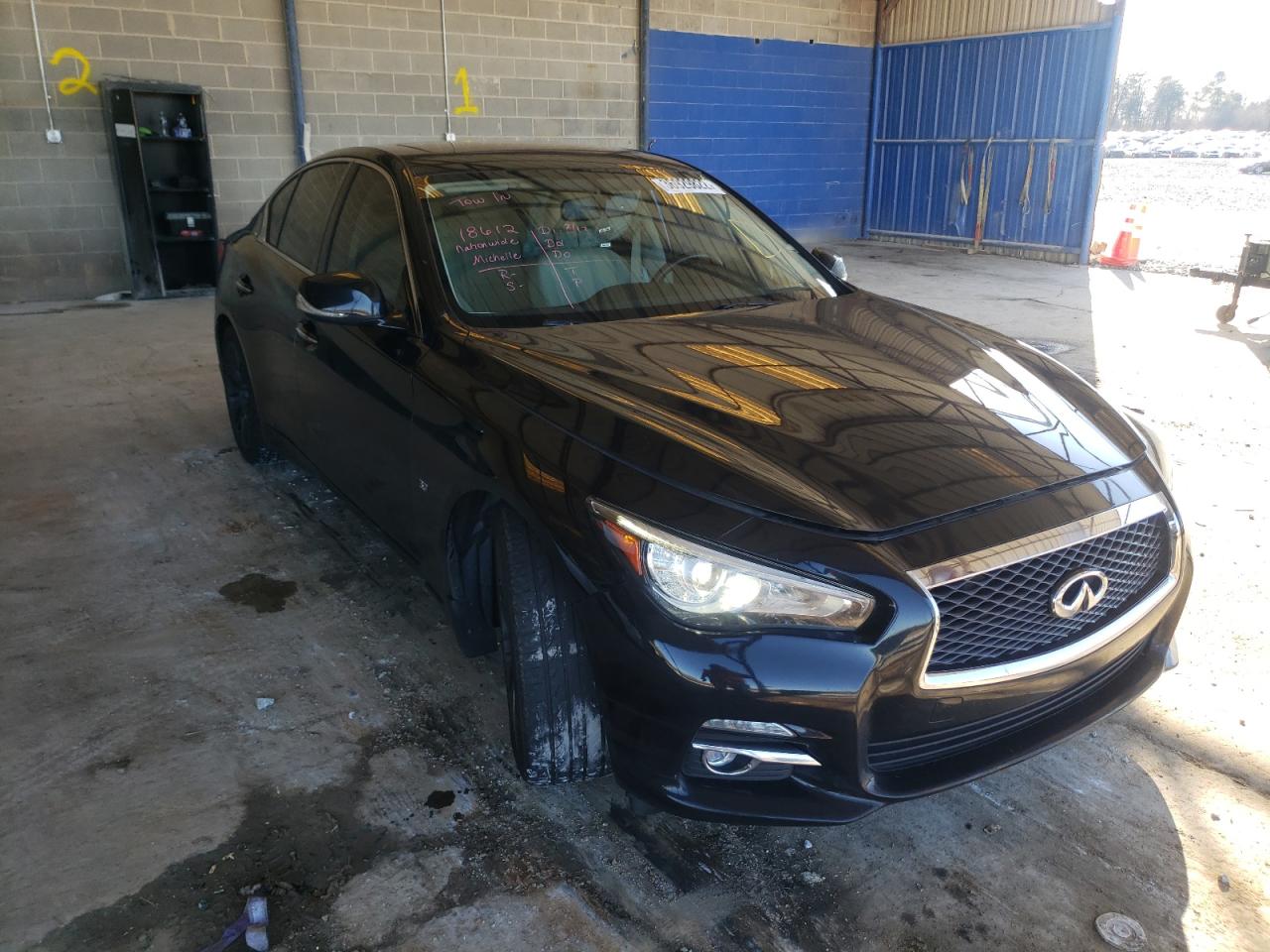 Photo 1 from auction – 2015 INFINITI Q50 BASE with VIN JN1BV7AP0FM339585