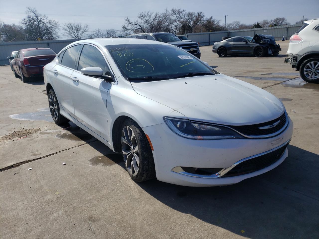 CHRYSLER 200 C 2015 with VIN 1C3CCCCG7FN635022 - Photo from auction