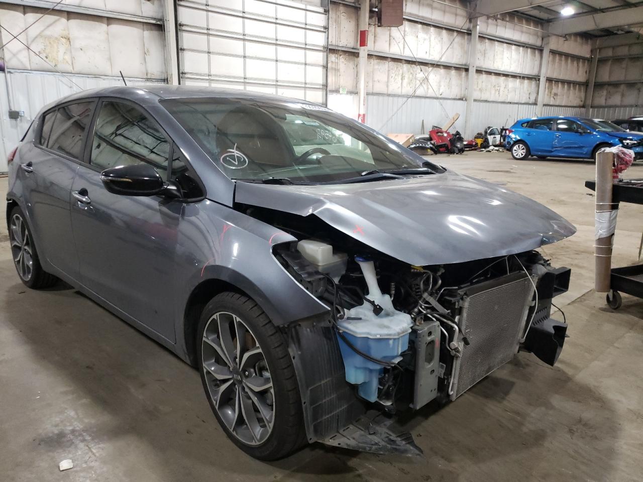 KIA FORTE EX 2018 with VIN 3KPFN5A31JE164111 - Photo from auction