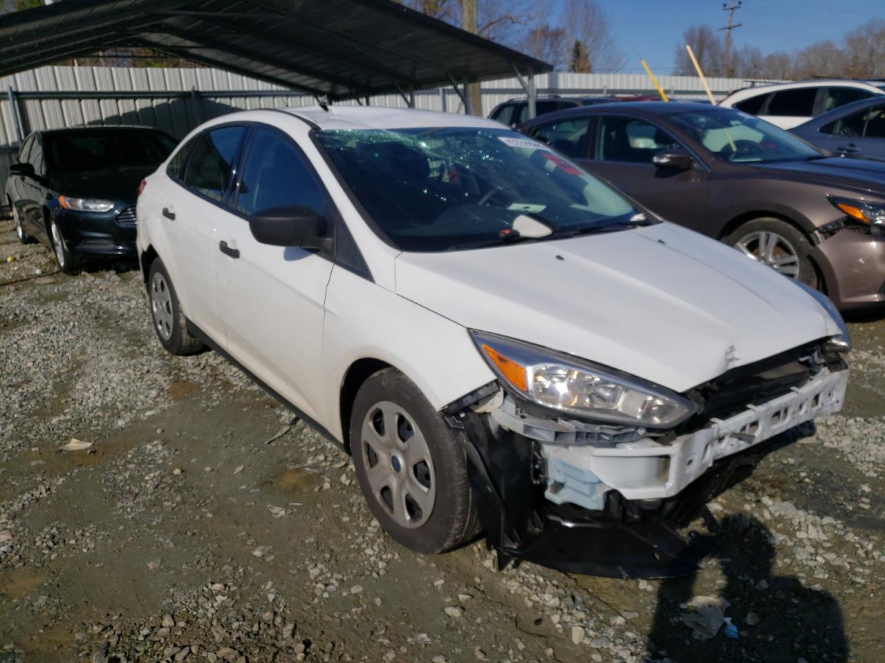 FORD FOCUS S 2018 with VIN 1FADP3E20JL284390 - Photo from auction