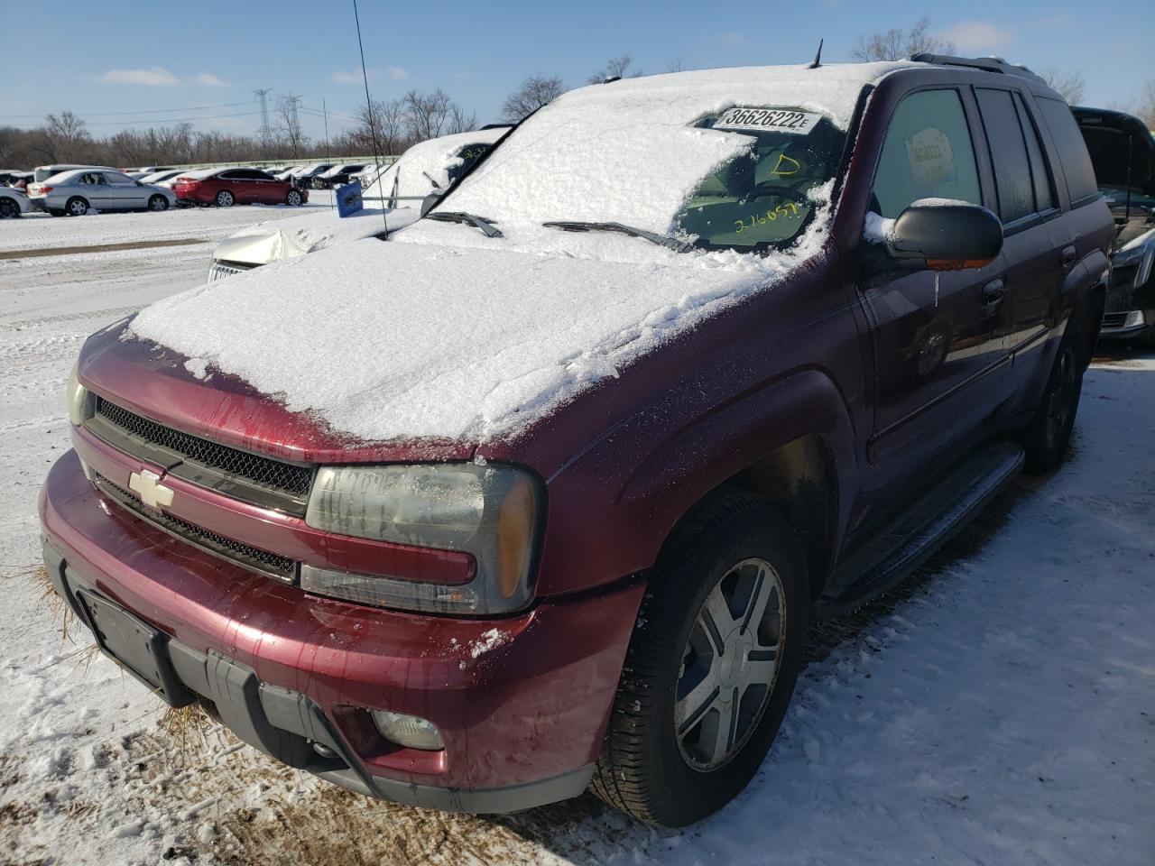 Photo 2 from auction – 2005 CHEVROLET TRAILBLAZE with VIN 1GNDT13S552276057