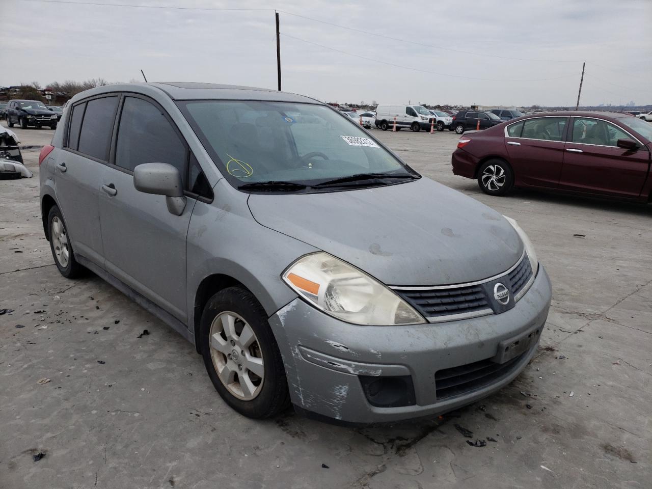 NISSAN VERSA S 2007 with VIN 3N1BC13E07L377313 - Photo from auction