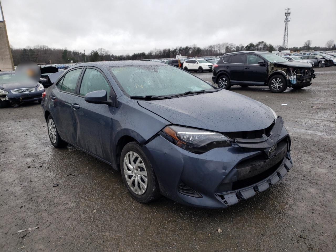 TOYOTA COROLLA L 2019 with VIN 2T1BURHE4KC246883 - Photo from auction