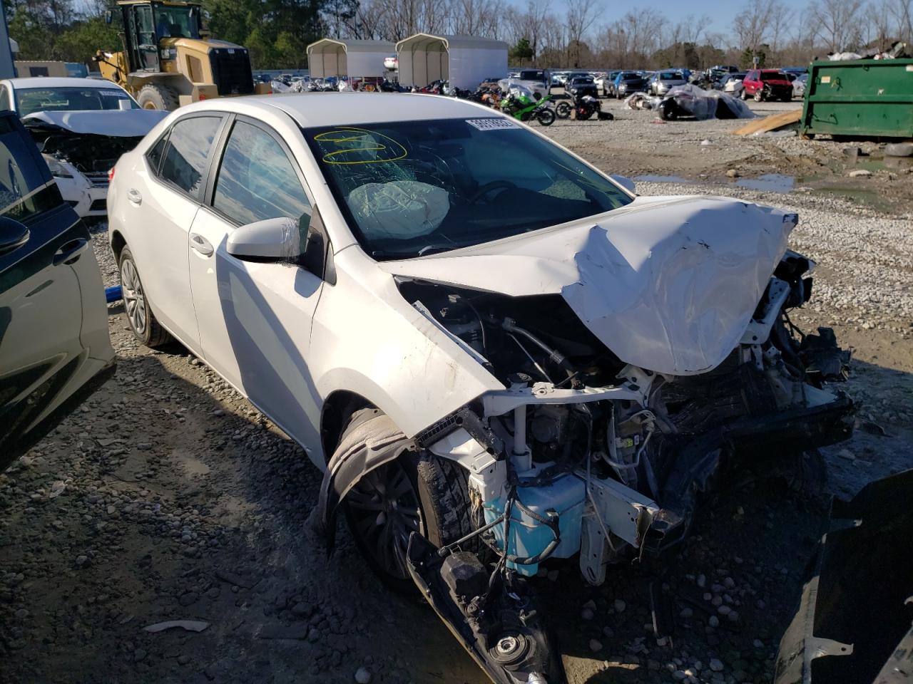 TOYOTA COROLLA L 2014 with VIN 5YFBURHE6EP063618 - Photo from auction