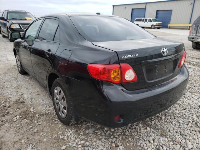 Photo 3 from auction – 2009 TOYOTA COROLLA BA with VIN 1NXBU40E39Z031566