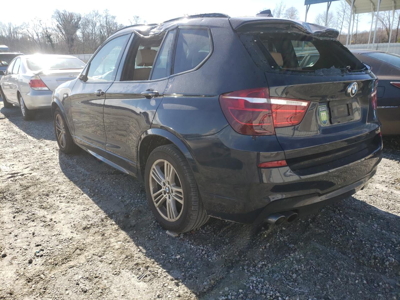 Photo 3 from auction – 2011 BMW X3 XDRIVE2 with VIN 5UXWX5C55BL704916