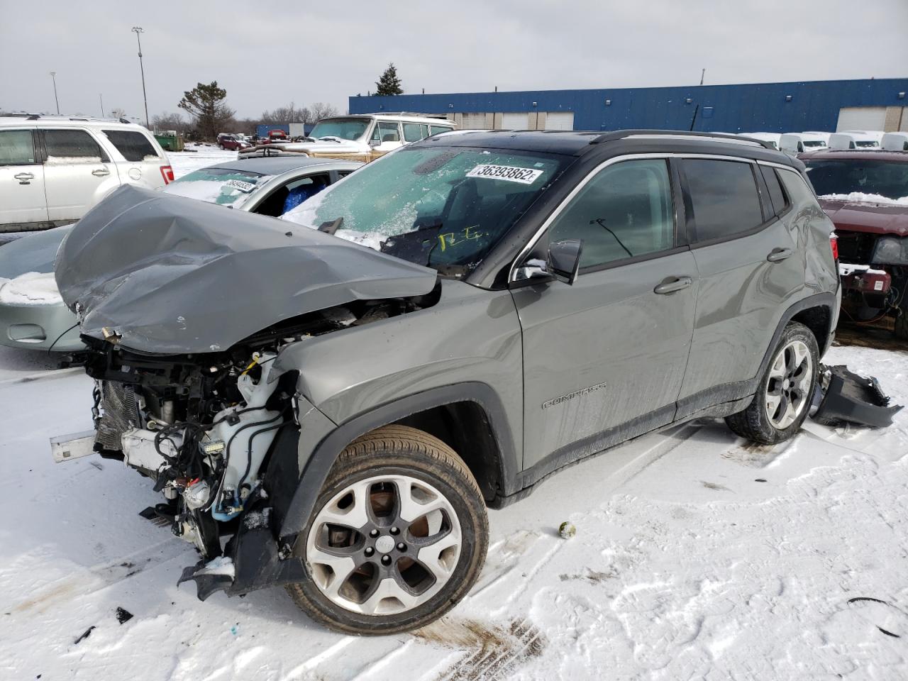 Photo 2 from auction – 2020 JEEP COMPASS LI with VIN 3C4NJDCB0LT142461
