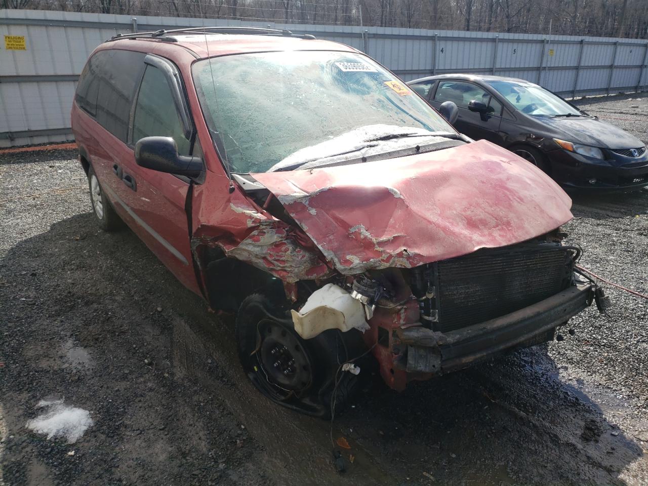 DODGE GRAND CARA 2004 with VIN 1D4GP24R44B507267 - Photo from auction
