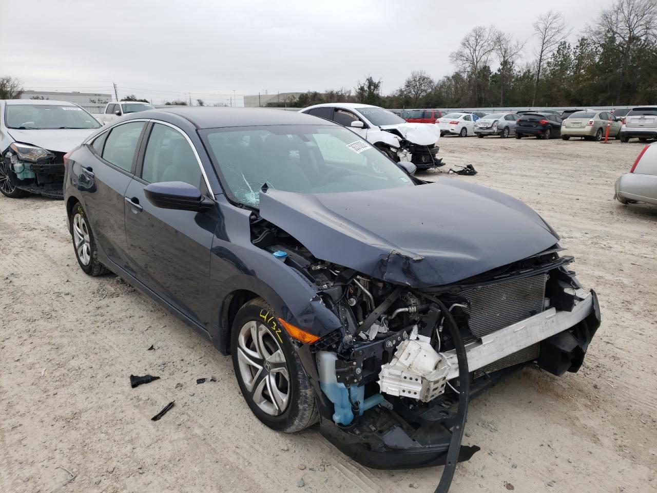 Photo 1 from auction – 2017 HONDA CIVIC LX with VIN 19XFC2F58HE029913