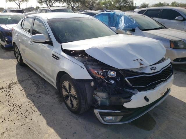 KIA OPTIMA HYB 2012 with VIN KNAGM4AD0C5012102 - Photo from auction