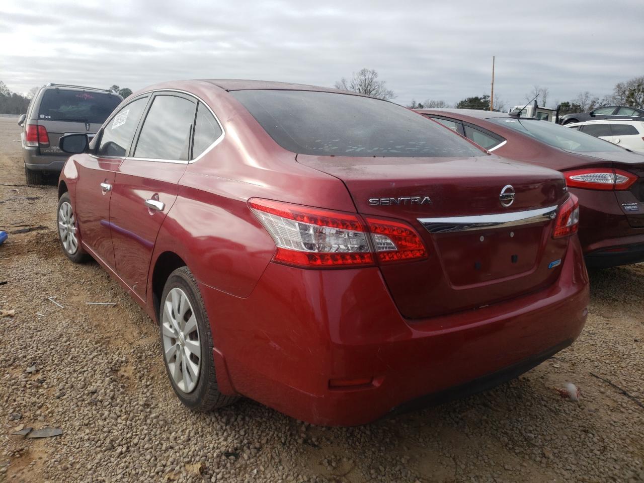 Photo 3 from auction – 2014 NISSAN SENTRA S with VIN 3N1AB7AP3EY329200