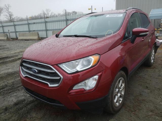 Photo 2 from auction – 2018 FORD ECOSPORT S with VIN MAJ3P1TE1JC191973
