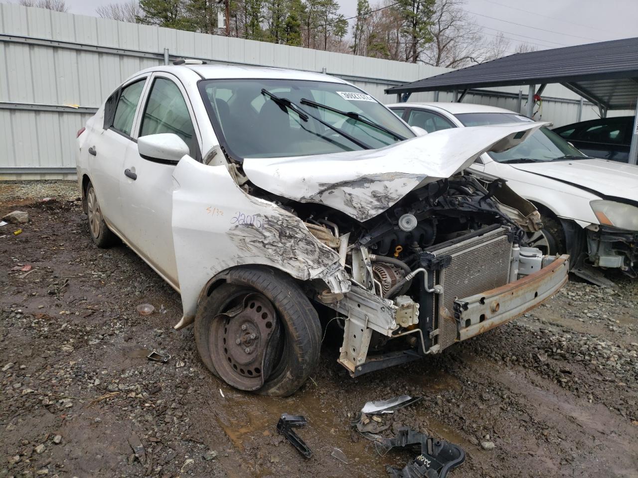 NISSAN VERSA S 2017 with VIN 3N1CN7APXHL869550 - Photo from auction