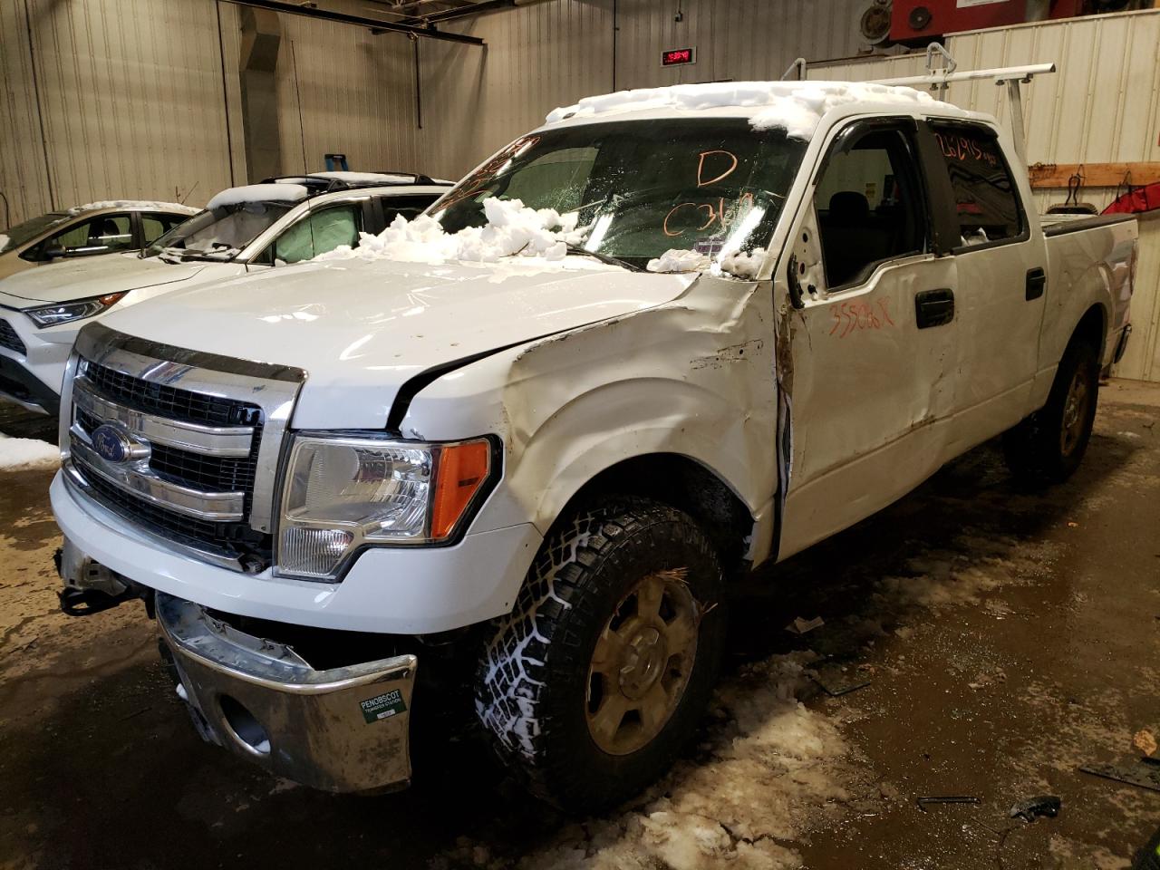 Photo 2 from auction – 2013 FORD F150 SUPER with VIN 1FTFW1EF4DFB17434