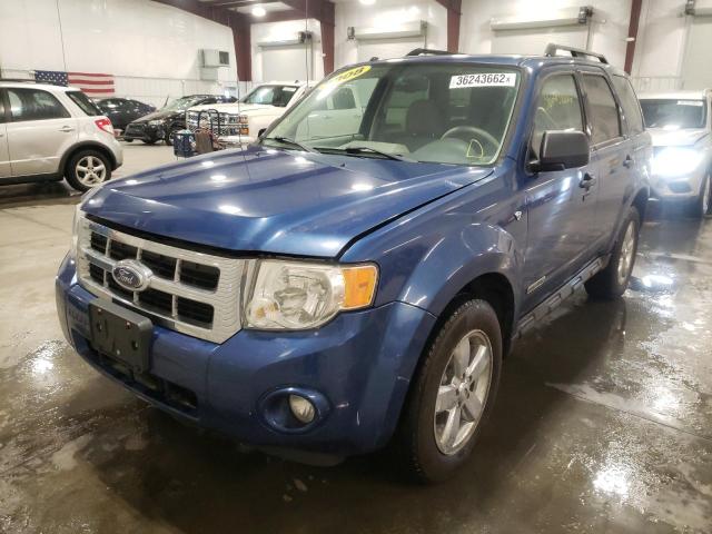 Photo 2 from auction – 2008 FORD ESCAPE XLT with VIN 1FMCU93188KB59919