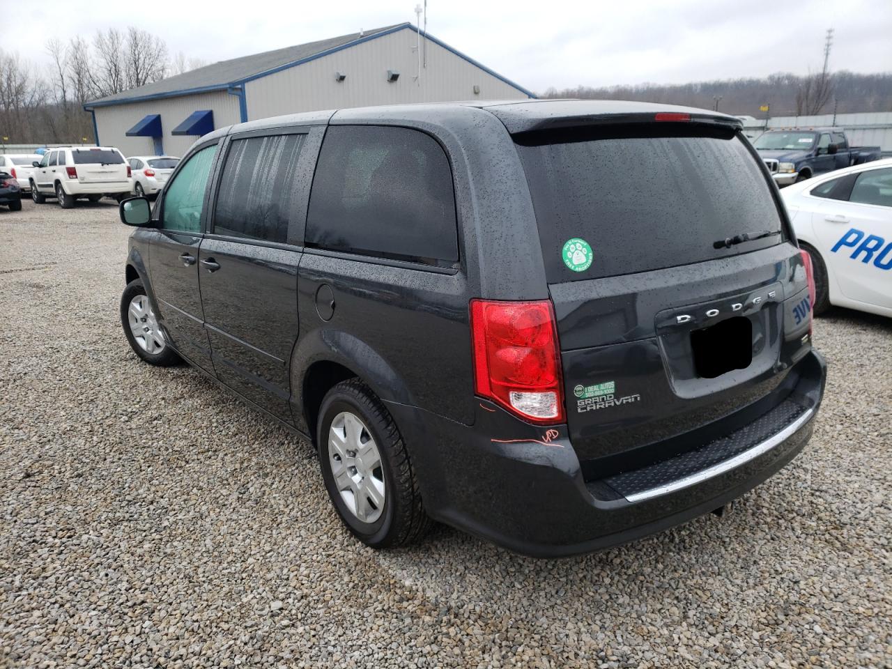Photo 3 from auction – 2012 DODGE GRAND CARA with VIN 2C4RDGBG0CR341391